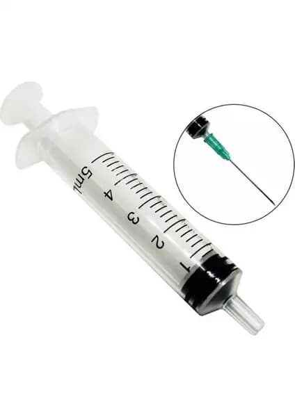 Ayset 5 ml Yeşil İğneli Enjektör: Güvenilir ve Hijyenik Medikal Çözüm