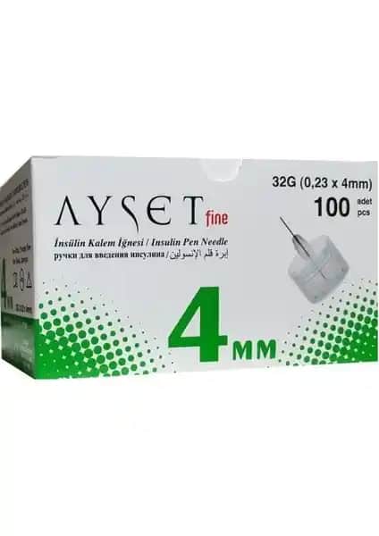 Ayset Fine İnsülin Kalem İğnesi: Güvenli ve Konforlu Diyabet Enjeksiyonları İçin Yüksek Kalite Çözüm