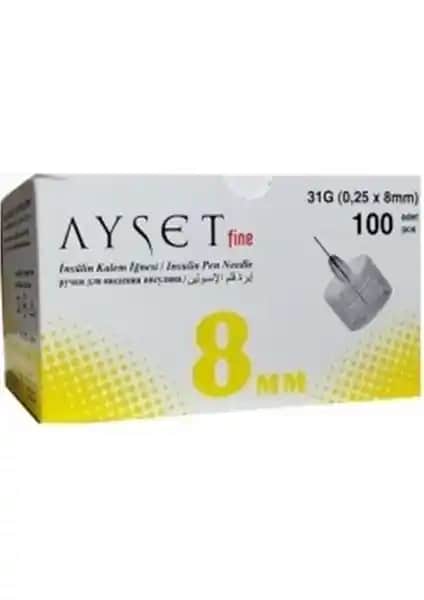 Ayset Fine İnsülin Kalem İğnesi: Güvenli ve Konforlu Enjeksiyon Deneyimi Sağlayan Ürün