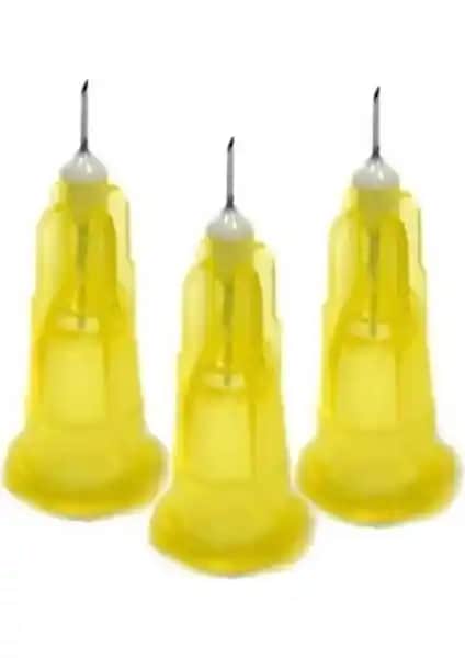 Ayset Mezoterapi İğne Ucu Sarı Kısa REF:81183 - Yüksek Kaliteli Enjeksiyon İğnesi