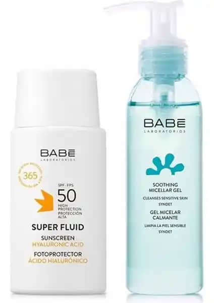 Babe Facial Sunscreen SPF50 Super Fluid ve Micellar Jel ile Günlük Cilt Bakımı Rehberi