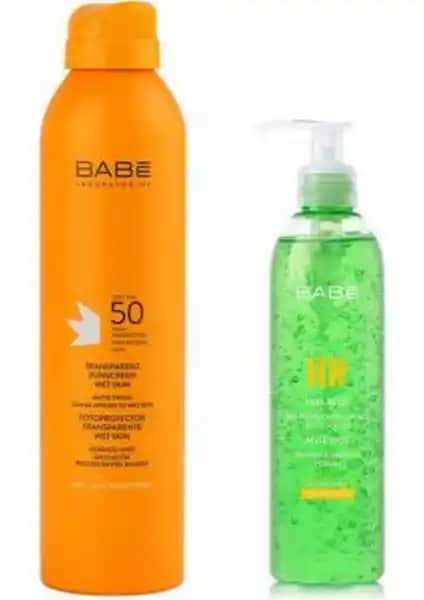Babe SPF 50+ Şeffaf Güneş Spreyi ve Aloe Jel ile Güçlü ve Pratik Cilt Koruma Çözümleri