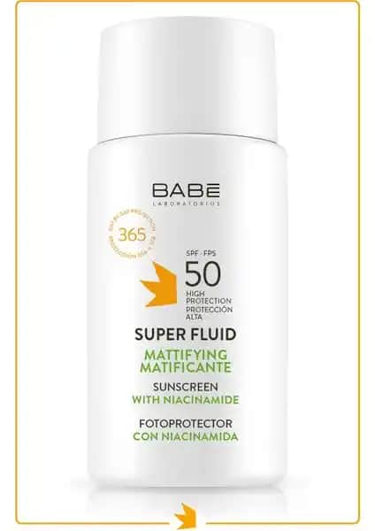 Babe Süper Akışkan Matlaştırıcı Güneş Koruyucu SPF 50 - Günlük Cilt Bakımı ve UV Koruma