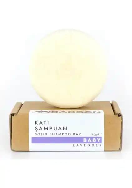 Baboon Natural Baboon Baby Katı Şampuan Kuru ve Normal Saçlar İçin Doğal ve Vegan Çözüm