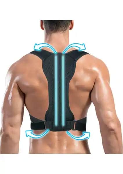 Baffhome Ankaflex Erkek ve Kadınlar İçin Ayarlanabilir Dik Durus Korsesi