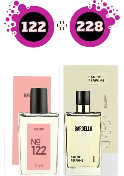 Bargello 122 ve 228 Edp Oriental Kadın Parfüm Seti: Kalıcı ve Zarif Aromalar
