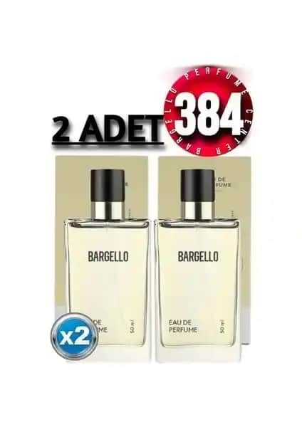 Bargello 384 Floral Edp Kadınlar İçin Odunsu Floral Parfüm 2x50 ml Şık ve Kalıcı