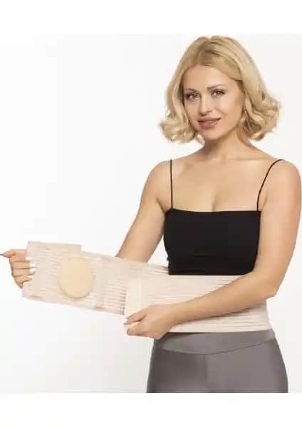 Baribox Göbek Fıtığı Korsesi Bedensiz: Ameliyat Sonrası Güvenli ve Konforlu Destek