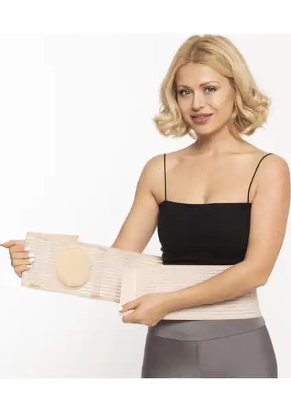 Baribox Göbek Fıtığı Korsesi Bedensiz: Ameliyat Sonrası Güvenli ve Konforlu Destek