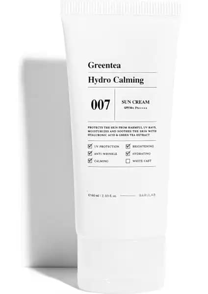 Barulab Greentea Hydro Calmıng Sun Cream SPF 50+ ile Günlük ve Yoğun Güneş Koruması