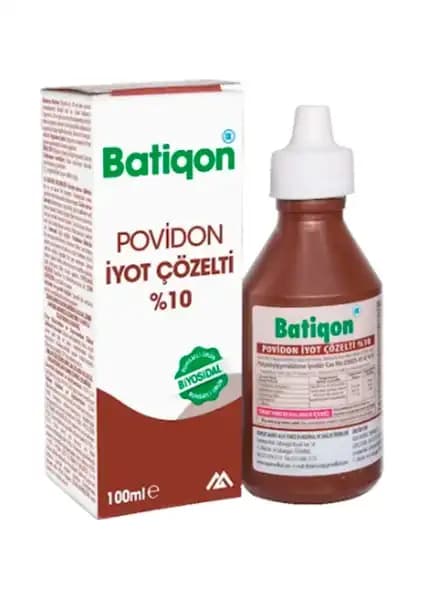Batiqon Batikon Povidon İyot Çözelti: Güvenilir ve Çok Amaçlı Dezenfektan Çözeltisi