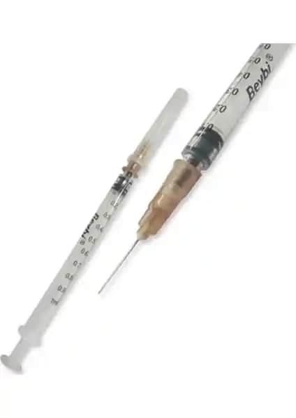 Beybi 1cc 26G İnsülin Enjektörü Güvenli ve Hassas Enjeksiyon Çözümü