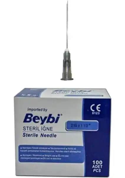 Beybi 22G Siyah Enjektör Iğne Ucu Güvenilir ve Dayanıklı Tıbbi Uygulamalar İçin