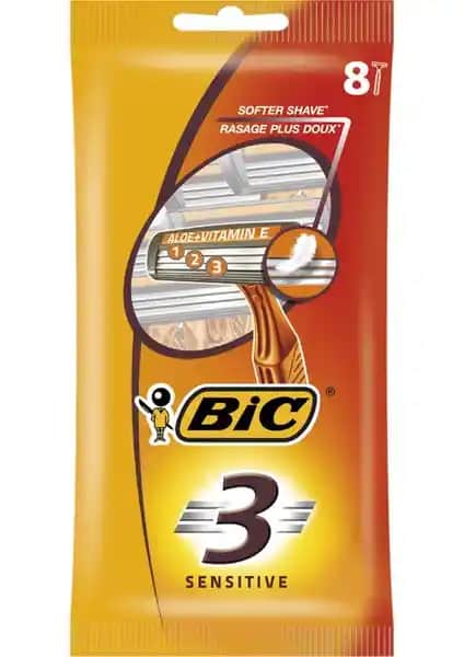 Bic 3 Sensitive Tıraş Bıçağı: Hassas Ciltler İçin Konforlu ve Güvenilir Tıraş Deneyimi