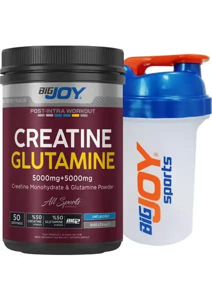 Bigjoy Big2 Kreatin Glutamin Amino Asit Takviyesi Performans Artışı ve Kas Gelişimi