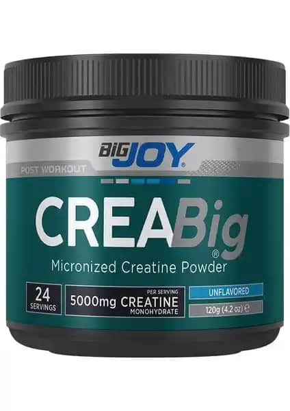Bigjoy Crea Big Micronized Kreatin Tozu Performans ve Güç Artırıcı Takviye