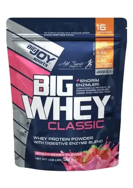 Bigjoy Sports Big Whey Classic Whey Protein Tozu Çilek Aroması Özellikleri ve Kullanım İpuçları