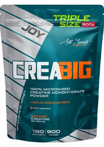 Bigjoy Sports Creabig Kreatin Monohidrat ile Egzersiz Performansınızı Artırın