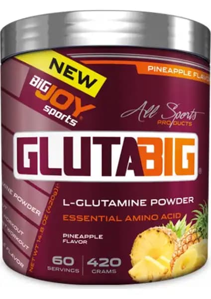 Bigjoy Sports Glutabig Toz: Kas Gelişimini Destekleyen Yüksek Kaliteli Glutamin Takviyesi