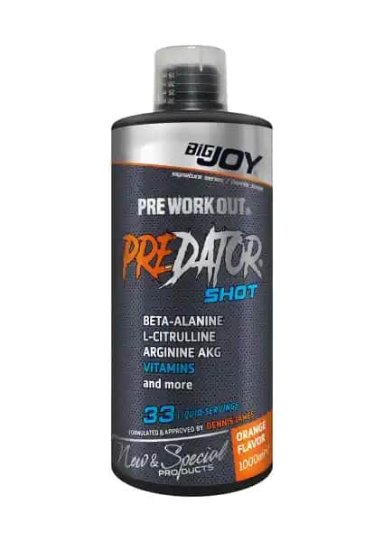 Bigjoy Sports Predator Shot Preworkout Sporcular ve Aktif Yaşam İçin Enerji ve Performans Artırıcı