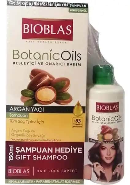 Bioblas Argan Yağlı Şampuan ile Saç Dökülmesine ve Egzama Karşı Etkili Bakım