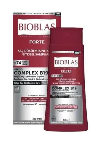 Bioblas Forte Şampuan ile Saçlarınız Güçlenir ve Dökülme Azalır