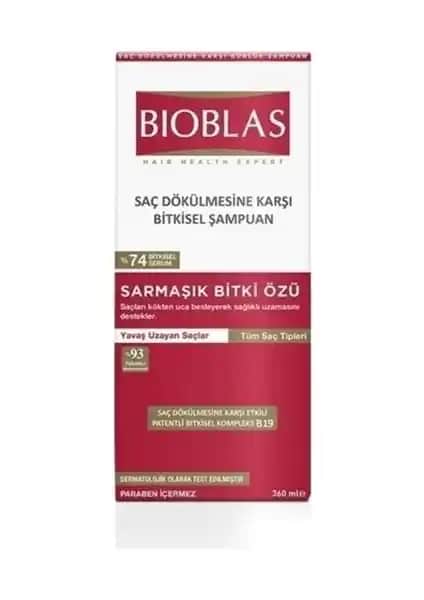 Bioblas Sarmaşık Özlü Şampuanı ile Saç Dökülmesine Karşı Doğal ve Etkili Bakım