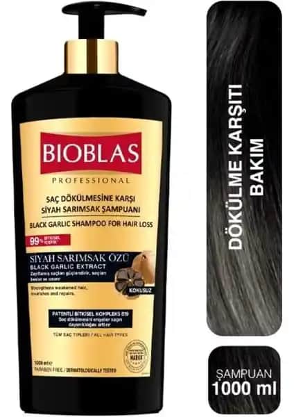 Bioblas Siyah Kara Sarımsak Şampuanı: Saç Dökülmesine Karşı Güçlü ve Doğal Bir Çözüm