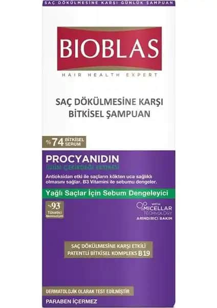 Bioblas Yağlı Saçlar İçin Şampuan: Doğal ve Klinik Testlerle Kanıtlanmış Bakım Çözümü
