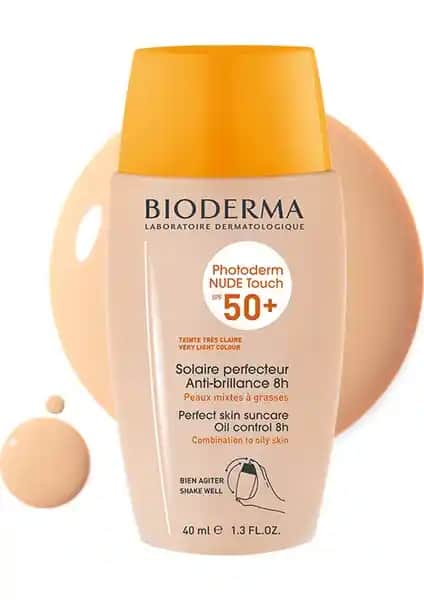 Bioderma Photoderm Nude SPF 50+ Natural yüksek koruma ve doğal görünüm sağlayan güneş kremi