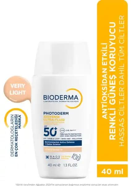 Bioderma Photoderm XDefense SPF 50+ Renkli Güneş Kremi: Yüksek Koruma ve Doğal Görünüm