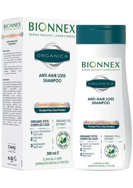 Bionnex Organica Bakım Şampuanı Kuru Saçlar İçin Doğal ve Etkili Çözüm