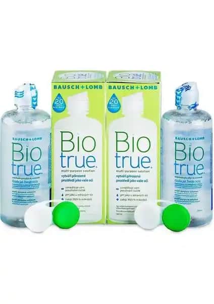 Biotrue 300 ml + 300 ml Lens Solüsyonu Göz Sağlığını Koruyan Pratik Çözüm