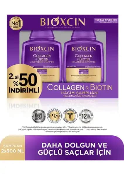 Bioxcin Collagen & Biotin Hacim ve Dolgunlaştırıcı Şampuan İncelemesi