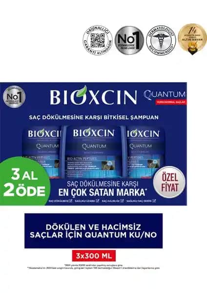 Bioxcin Quantum Kuru ve Normal Saçlar İçin Etkili ve Güvenilir Şampuan İncelemesi
