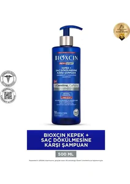 Bioxcin Şampuan 500ML Saç Sağlığı ve Temizliği için Güvenilir Bir Seçenek