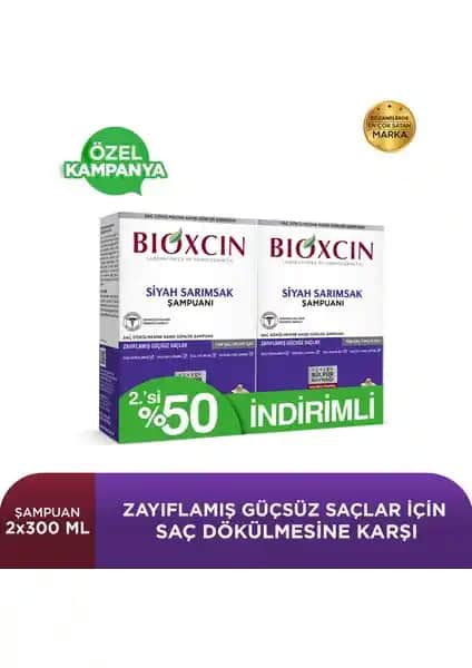 Bioxcin Siyah Sarımsak Şampuanı ile Saç Sağlığınızı Güçlendirin ve Canlandırın