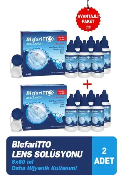 Blefaritto Lens Solüsyon ile Kontakt Lens Bakımında Güvenilir ve Etkili Çözüm
