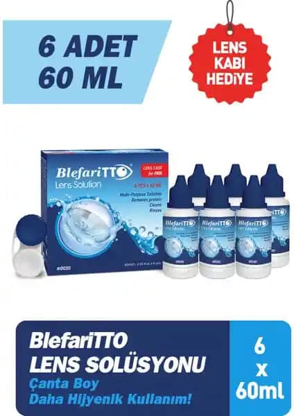Blefaritto Lenss Solüsyonu: Güvenilir ve Pratik Kontakt Lens Bakım Çözümü