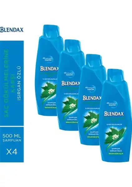 Blendax Isırgan Özlü Şampuan: Saç Dökülmesine Karşı Doğal Güç ve Hacim Artırıcı Etkisi