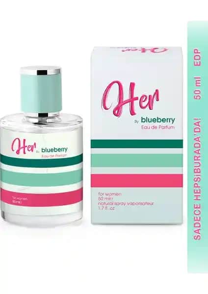 Blueberry BBK-PHR03 Kadın Parfüm 50 ml Zarif ve Çekici Koku Deneyimi