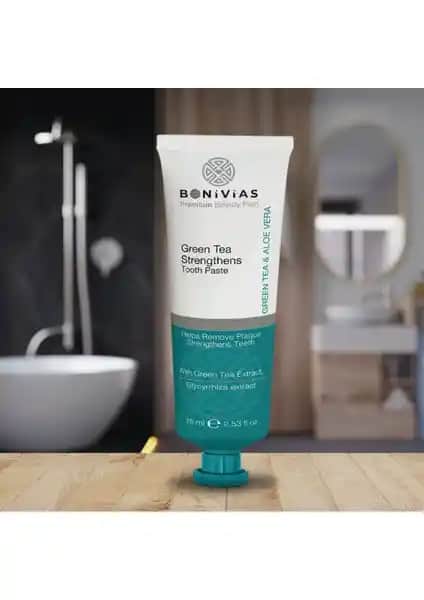Bonivias Yeşil Çay Özlü Diş Macunu: Doğal ve Ferahlatıcı Ağız Bakım Ürünü Tanıtımı