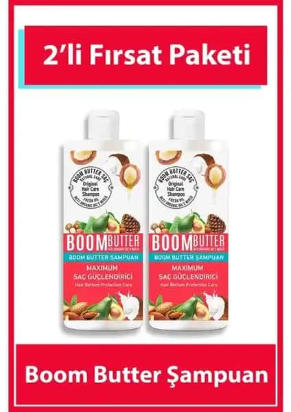 Boom Butter Saç Bakım Şampuanı: Doğal İçerikle Saçlarınızı Güçlendiren Ürün