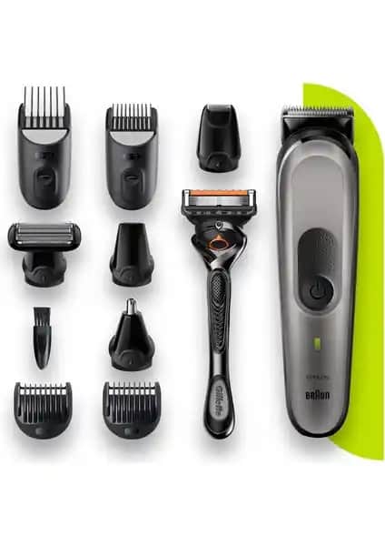 Braun MGK 7320 Erkek Bakım Kiti: Çok Fonksiyonlu ve Su Geçirmez Tasarım
