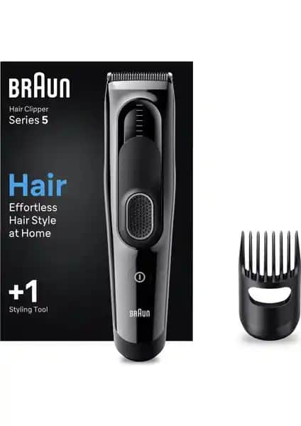 Braun Series 5 HC5310 Erkekler İçin Çok Yönlü Kablosuz Saç Kesme Makinesi