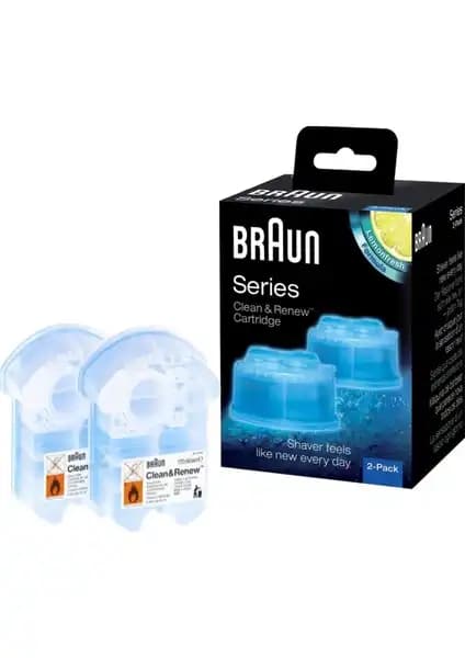 Braun Traş Makinesi Temizleme Sıvısı 2'li Paket: Hijyen ve Performans Artırıcı Çözüm