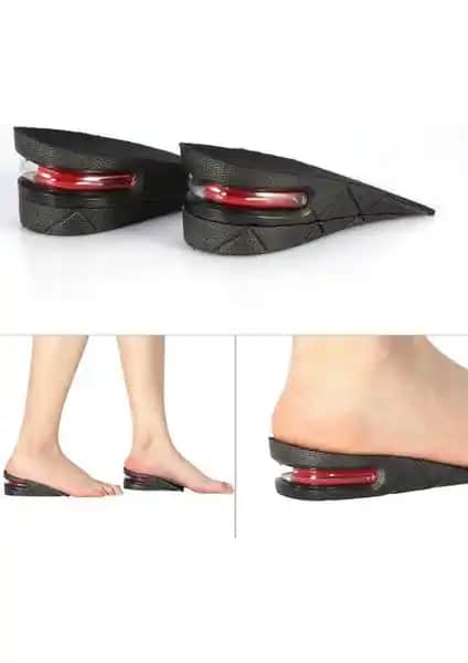 Bunionettes 5 cm Hava Yastıklı Boy Uzatıcı Tabanlık Ayak Sağlığı ve Estetik İçin Yenilikçi Çözüm