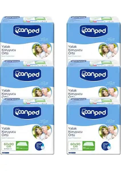 Canped 60x90 cm Yatak Koruyucu Örtü Hijyen ve Dayanıklılık Sağlar