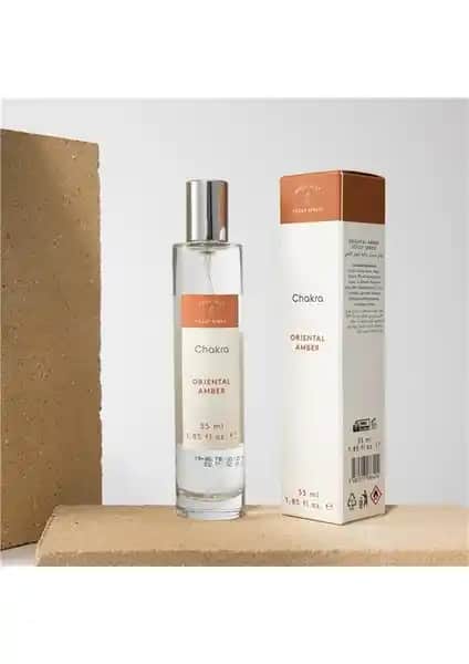 Chakra Unisex Vücut Spreyi Doğal Amber ile Gün Boyu Ferah Bir Deneyim