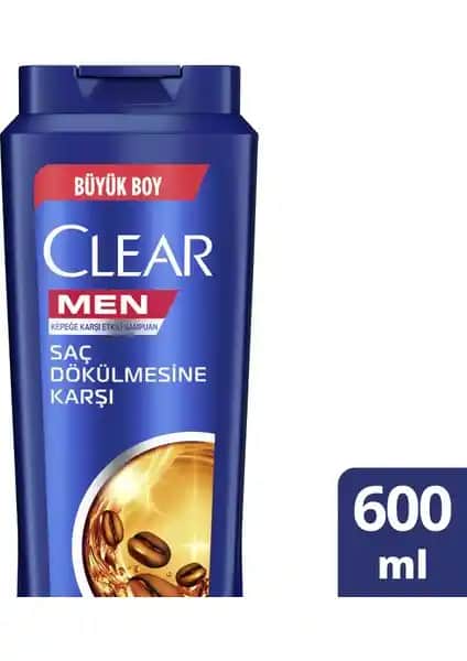 Clear Men 600ml Erkekler İçin Güçlendiren ve Kepeğe Karşı Etkili Saç Bakım Şampuanı